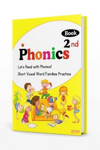 Phonics Book 2 , Short Vowel Word Families Practice